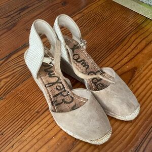 Sam Edelman espadrille wedge sandals